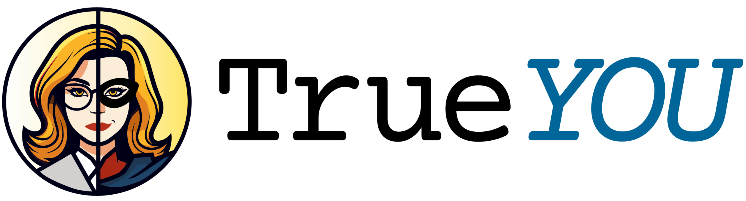 TrueYou_BLUE Logotype TrueYOU ®logo